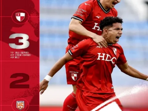 부산 아이파크 퇴장 화성FC