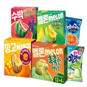 오리온, 여름 한정판 과일맛 6종 출시… 망고·멜론·자몽까지
