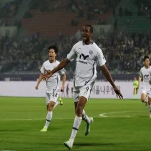 FC안양 대구FC 무승부로 막 내려… 에드가 멀티 헤더