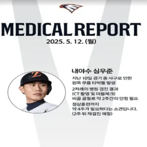 한화 유격수 심우준 부상 이탈, 12연승 속 뼈아픈 공백