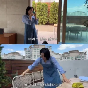 이미도, 로망과 현실 사이… 테라스 관리에 깊은 한숨