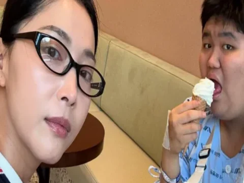 오윤아 발달장애 아들 수술