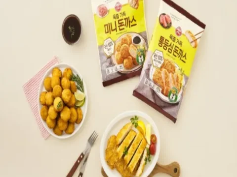 오뚜기 에어프라이어 육즙 가득 돈까스