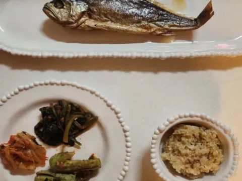 한혜연 저녁 식단