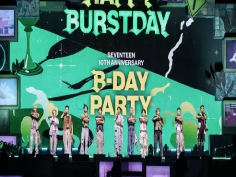 세븐틴 10주년 잠수교