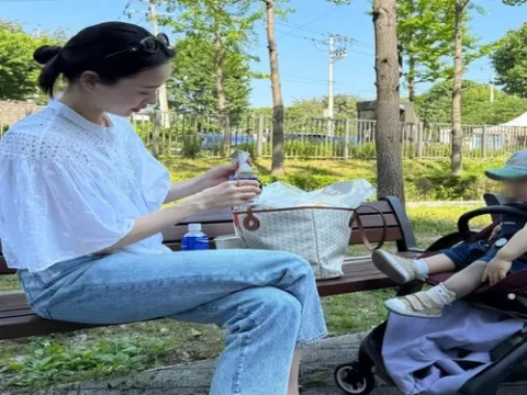 손연재 도심 속