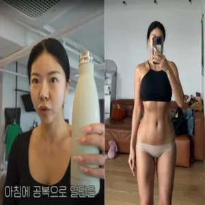 운동 유튜버 제이제이, 체중 감량 성공 식단·루틴 공개