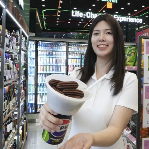 세븐일레븐 간식 컵스
