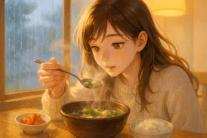[레시피편] 갑작스런 봄비와 한기를 녹여주는 건강한 국물 음식