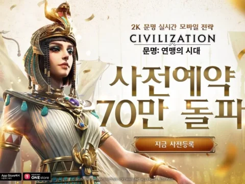 문명: 연맹의 시대, 사전 예약 70만 돌파