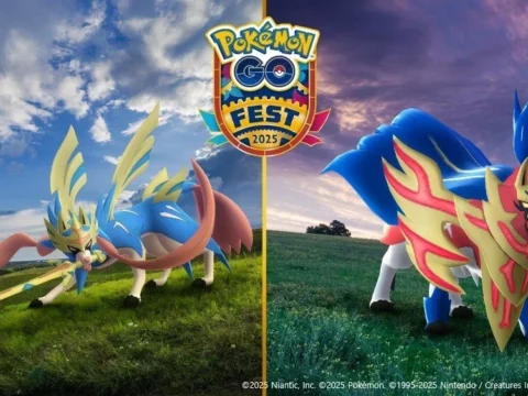 포켓몬GO Fest2025, 자시안 검왕 자마젠타 방패왕
