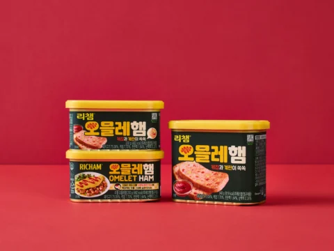 동원F&B가 신제품 리챔 오믈레햄을 출시했다.