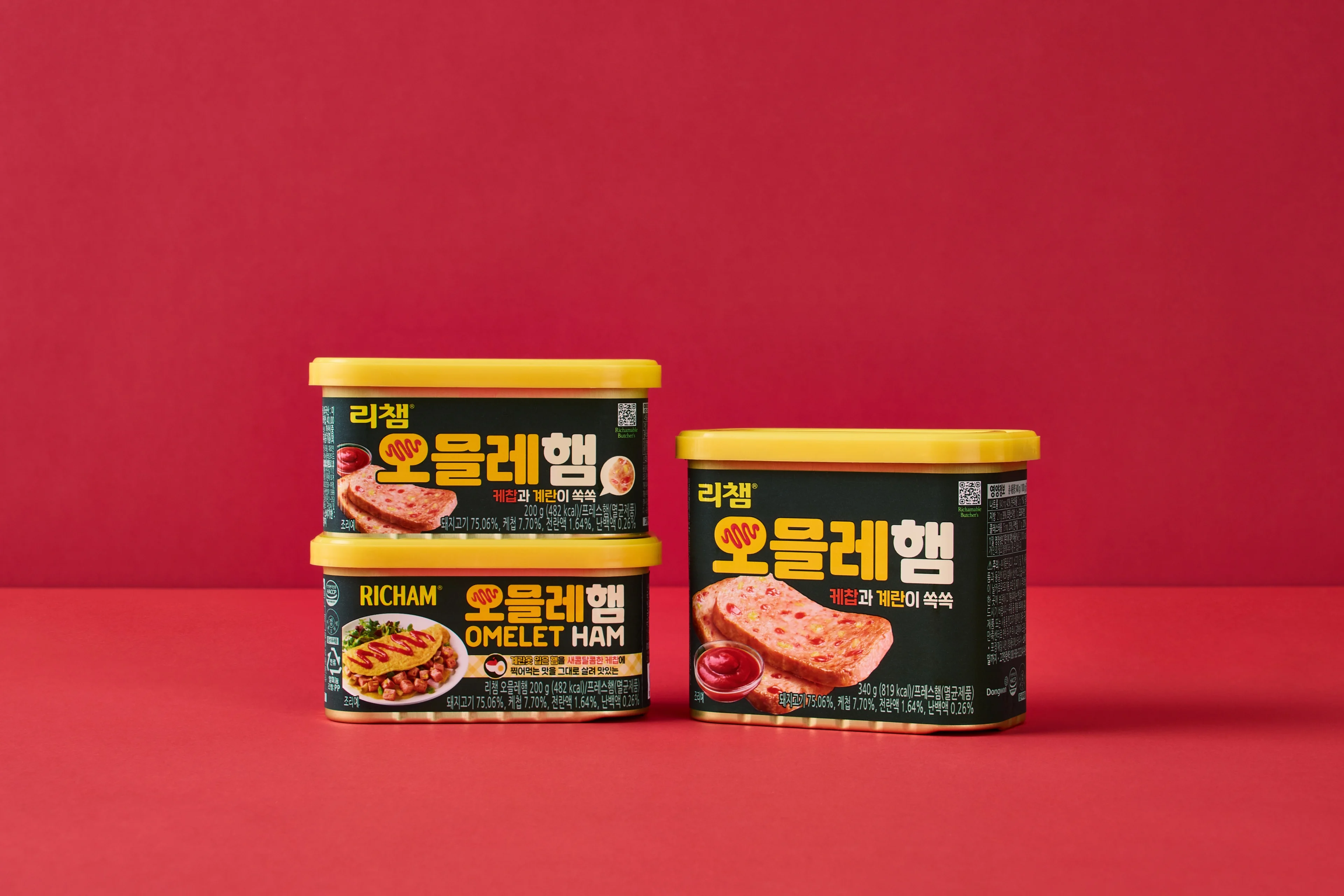 동원F&B가 신제품 리챔 오믈레햄을 출시했다.