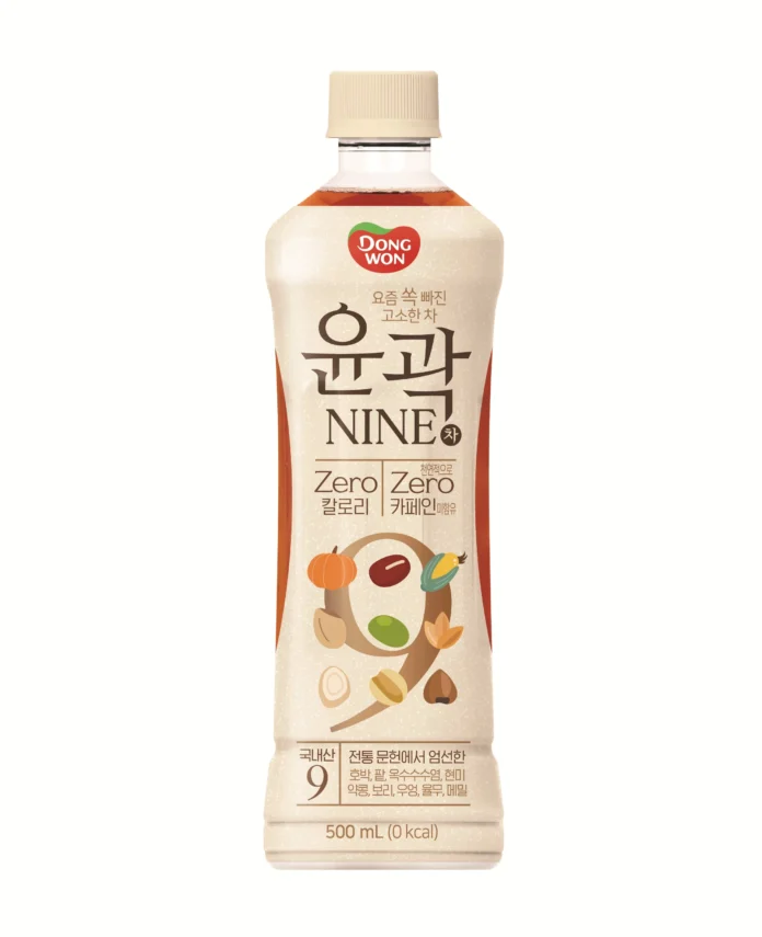 윤곽 NINE, 동원F&B 차 음료