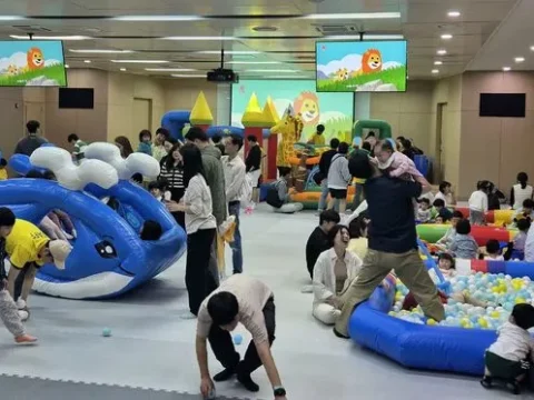 삼성전기 패밀리 데이, 어린이날 행사, 임직원 가족 초청, 가족 체험 프로그램, 사업장 개방 행사, 어린이날 축제, 삼성전기 놀이기구, 가족친화 기업, 삼성전기 임직원, 가족 오락 행사
