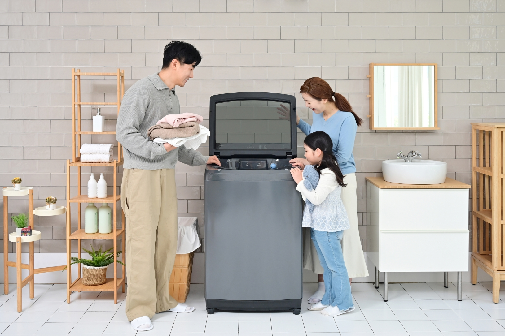 AI 통버블 세탁기, 삼성전자 AI 세탁기