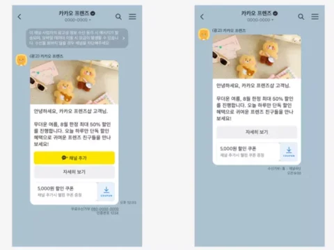 브랜드 메시지, 카카오 광고