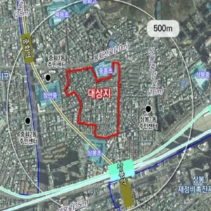 GS건설, 중랑구 중화5구역 공공재개발 수주… 1610가구 아파트 조성