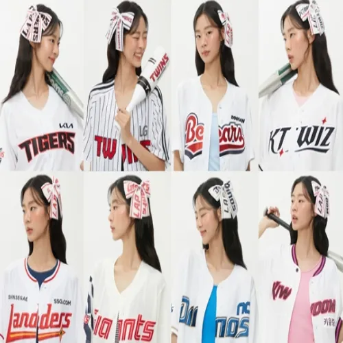 KBO 레터링 리본 핀