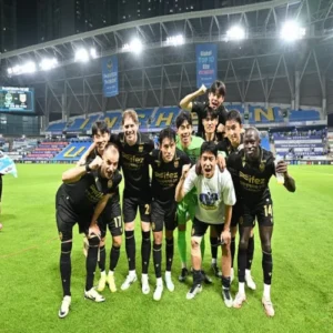 인천, 제르소 결승골로 부천 제압… 7점 차 선두 질주
