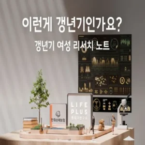갱년기, 두려움 아닌 전환점… 여성 리서치 노트 공개