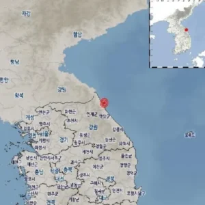 강원 고성 해역서 규모 2.2 지진 발생…인명 피해 없어