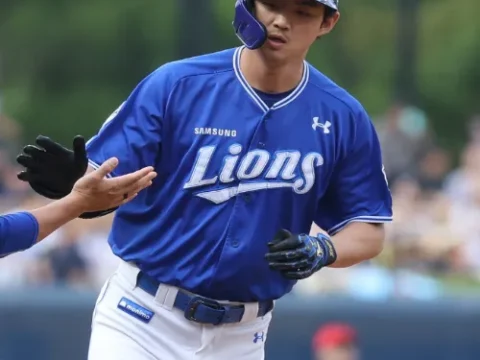 삼성 라이온즈 구자욱 홈런
