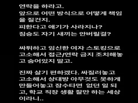 서민재 임신 SNS