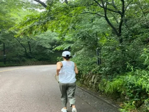 션 정혜영 러닝