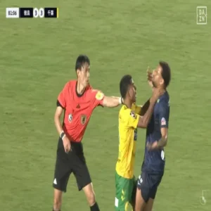 상대 선수 목 조른 에두아르도, 일본 축구계 충격