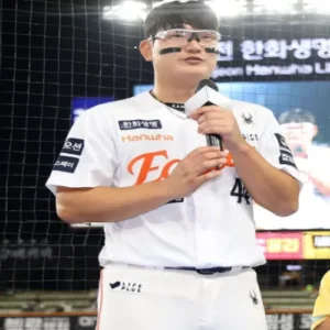 김서현, 2025 KBO 올스타 팬투표 1위 질주
