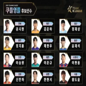 쿠팡플레이 시리즈 앞두고 ‘영플레이어’ 팬 투표 시작
