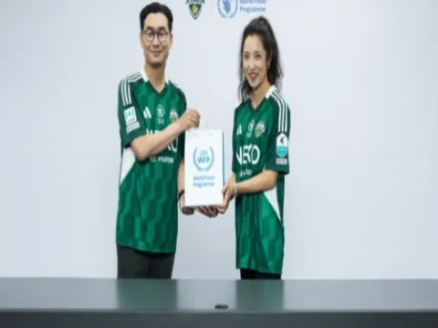 전북 현대 WFP 파트너십