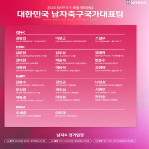 동아시안컵 출격 홍명보호, K리거 중심 새 판 짠다