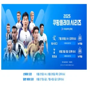 팀 K리그 vs 뉴캐슬전, 예매 30분 만에 전석 매진