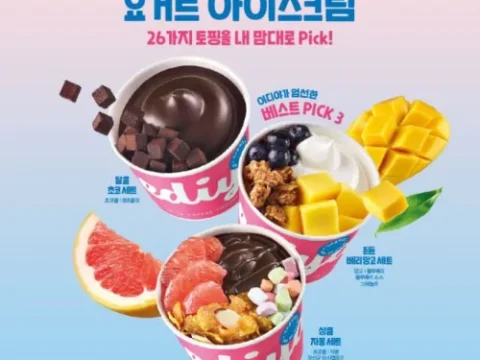 이디야 요거트 아이스크림