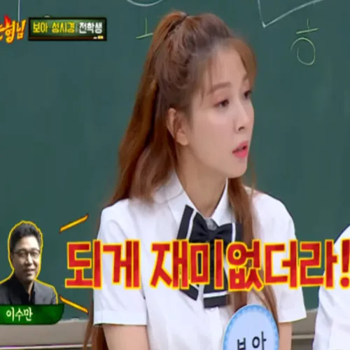 보아 이수만 싸움
