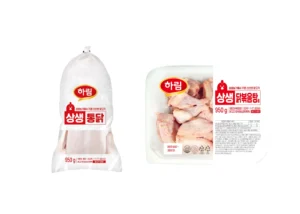 하림, ‘상생 통닭’·‘닭볶음탕용’ 롯데마트 단독 출시…농가 상생 닭고기