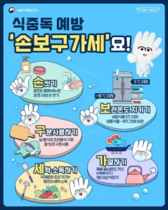 여름철 식중독 주의보…음식점 위생관리 필수, ‘손보구가세’ 수칙 강조