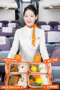 제주항공, 여름 성수기 기내식 사전 주문 인기…예약 1위는 오색비빔밥