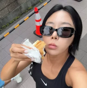 이상화, 해외서 여름 휴가 만끽…“유부초밥도, 햇볕도 뜨거워요”