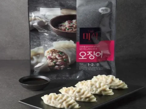 하림 더미식 오징어육즙교자