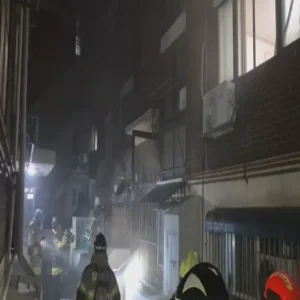 인천 구월동 빌라서 새벽 불…2명 화상, 지하 일부 소실