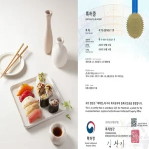 쿠우쿠우, 초밥용 회간장 소스 특허 등록…기술력 입증