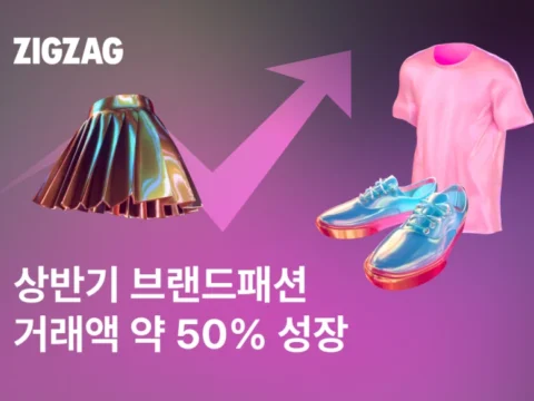 지그재그 상반기 브랜드패션 거래액 성장