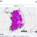 경기 광명과 파주에서 40도를 넘어선 사상 최악의 더위가 기록됐다.