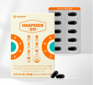 대웅제약, 7가지 성분 담은 복합 건강기능식품 ‘합쎈’ 출시