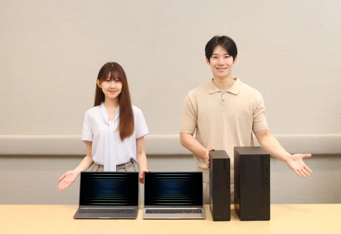 삼성전자가 최신 AI 기능을 탑재한 2025년형 갤럭시 북5 와 데스크톱을 출시한다.