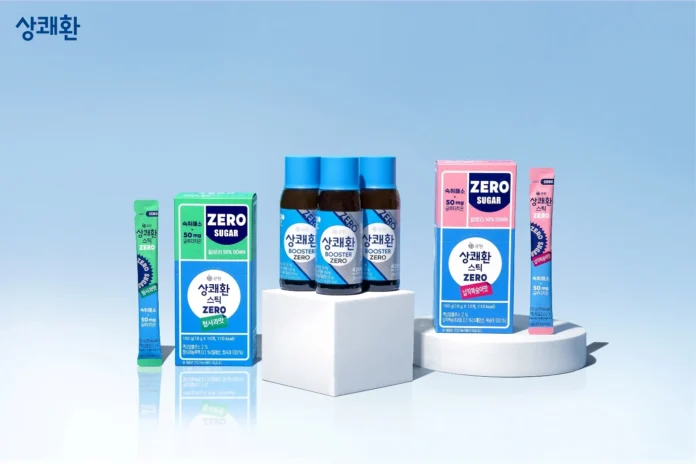 상쾌환이 제로 라인업 제품의 누적 판매 1200만 개를 돌파하며 숙취해소제 시장 지배력을 확대하고 있다.