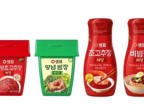 샘표가 저속노화 흐름에 맞춰 당을 대폭 낮춘 고추장과 쌈장 등 저당 장류 4종을 선보이며 여름철 건강식 시장에 진출했다.